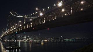 Bridge night water lights city 5 - a body of water free wallpaper for desktop