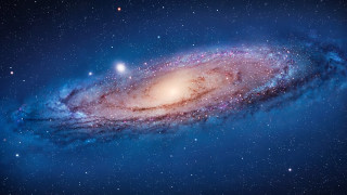Colorful spiral galaxy stars blue 4 - spiral galaxy in the sky free wallpaper