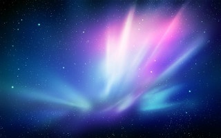 Blue pink background stars sky - full free wallpaper