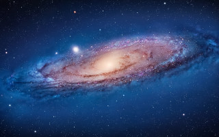 Galaxy stars space art matte - spiral galaxy in the sky free wallpaper