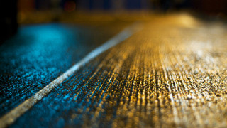 Street closeup blurry road streetlight - photorealism free wallpaper