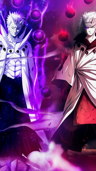Anime characters purple background bubbles 2 - bubble free wallpaper