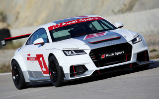 White sports car cliff road - a road next free wallpaper