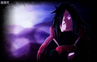Cartoon character dark purple sky - a sky free wallpaper