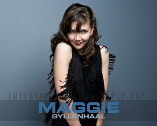 Woman fringed black dress gray - chica macnab free wallpaper