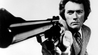 Man gun pointing surprised expression 2 - his face and shoulder free wallpaper
