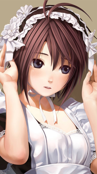 Woman white dress flower hair - a white dress holding free wallpaper