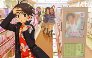 Woman store book hand book - a book in her hand and a book in her other hand free wallpaper