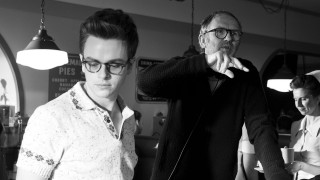 Man glasses man tie woman - a sweater free wallpaper