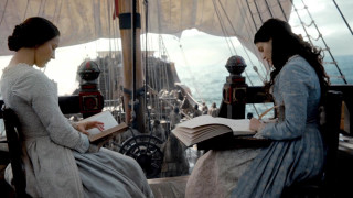Women boat reading books looking - book free wallpaper