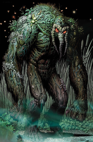 Creature large mouth swampy area - alan davis free wallpaper
