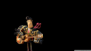 Toy man guitar hat suit - his hand free wallpaper for desktop