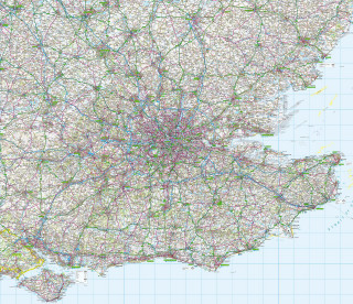 Large map united states roads - major city free wallpaper