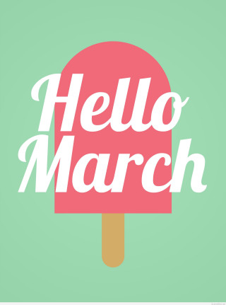 Pink icecream green background hello - the word free wallpaper