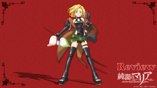 Alice prin blonde woman black - a black border free wallpaper