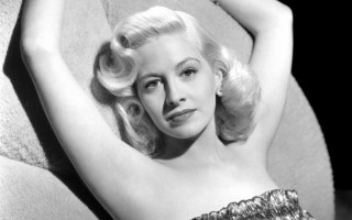 Blonde woman blackandwhite portrait eileenaldridge - her hand behind her head free wallpaper