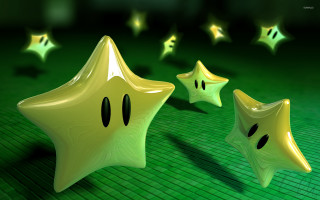 Stars green floor background tile - chris labrooy free wallpaper