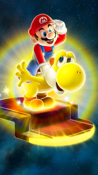 Nintendo character riding toy sky - ayo free wallpaper