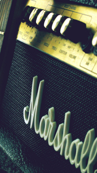 Marshall amp ruler clock grunge - charles martin free wallpaper