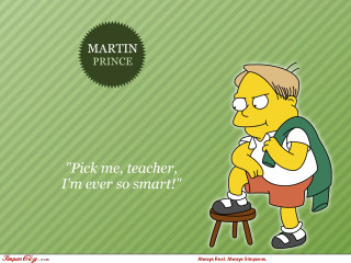 Cartoon character stool quote simpsons - smart free wallpaper
