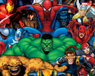 Avengers hulk cartoon ensemble comic - alex ross free wallpaper