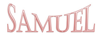 Red white samuel cursive international - ilm free wallpaper