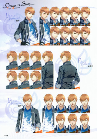 Anime characters posing hair color - concept art free wallpaper