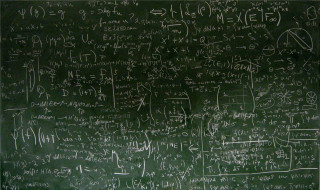 Blackboard writing clock wall image - a wireframe diagram free wallpaper