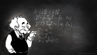 Cartoon character writing blackboard chalk - a chalkboard free wallpaper