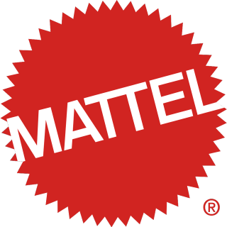 Red white sign mattel star - kitsch movement free wallpaper