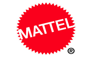 Red sticker mattel white letters 2 - white letter free wallpaper