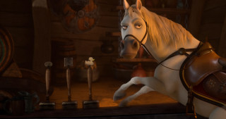 Horse room clock person wall - other item free wallpaper