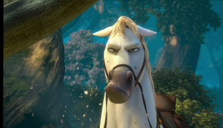 Horse nose ring forest trees - pixar and disney animation free wallpaper