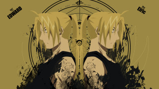 Anime couple blonde hair tattoos - vector art free wallpaper