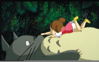 Girl rhinoceros jungle cartoon banana - the jungle free wallpaper