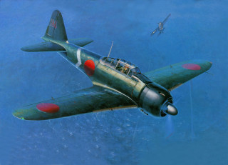 Plane flying sky above another - a plane in the sky free wallpaper