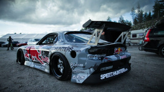 Car painted lot cloudy sky - dan frazier free wallpaper
