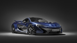Blue sports car dark room 4 - andrew law free wallpaper