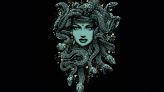Woman snake head tentacles mystical - tristan eaton free wallpaper