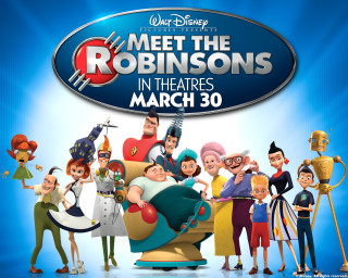 Cartoon character meet the robinsons - many free wallpaper