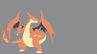 Red white dragon cartoon wings - derf free wallpaper