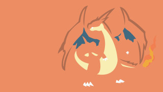 Cat bird peach background blue - dragon art free wallpaper