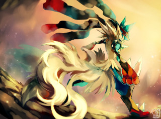 Dragon long tail red eye - a red eye free wallpaper