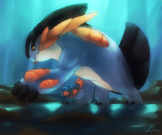 Cartoon pokemon big tail big - a big nose free wallpaper