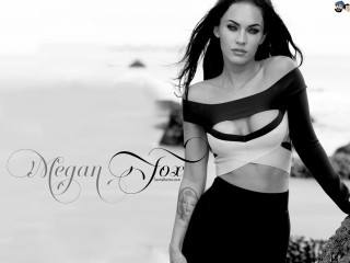 Woman black white bikini beach - visual art free wallpaper
