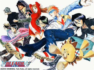 Anime group stuffed animal poster - the other hand free wallpaper