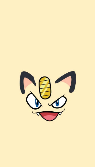 Cartoon happy smiling face with - a smile free wallpaper