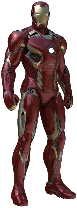 Red iron man suit white - free anime wallpaper