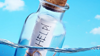 Message in a bottle help - conceptual art free wallpaper for desktop
