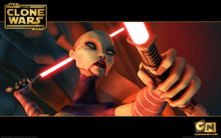 Star wars character holding lightsaber 2 - a star wars character holding free wallpaper